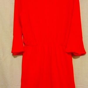 H&M divided Orange dress